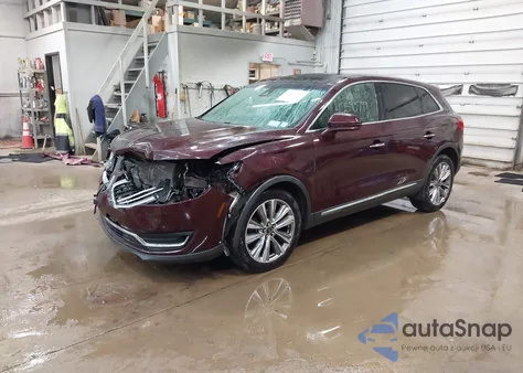 2017 Lincoln Mkx Reserve from USA, damaged, VIN 2LMPJ8LP3HBL50767